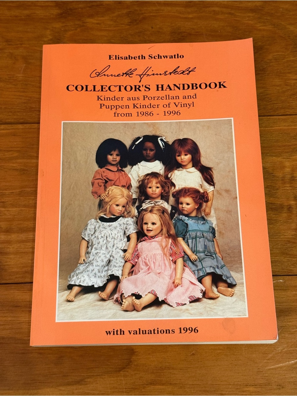 Collector's Handbook for Kinder Dolls - Orange